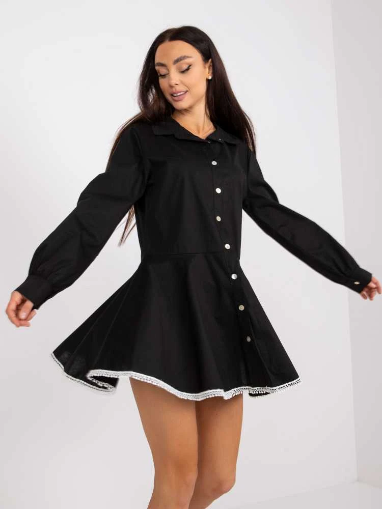 Italy Moda Suknelė-DHJ-SK-6801.63P-juoda