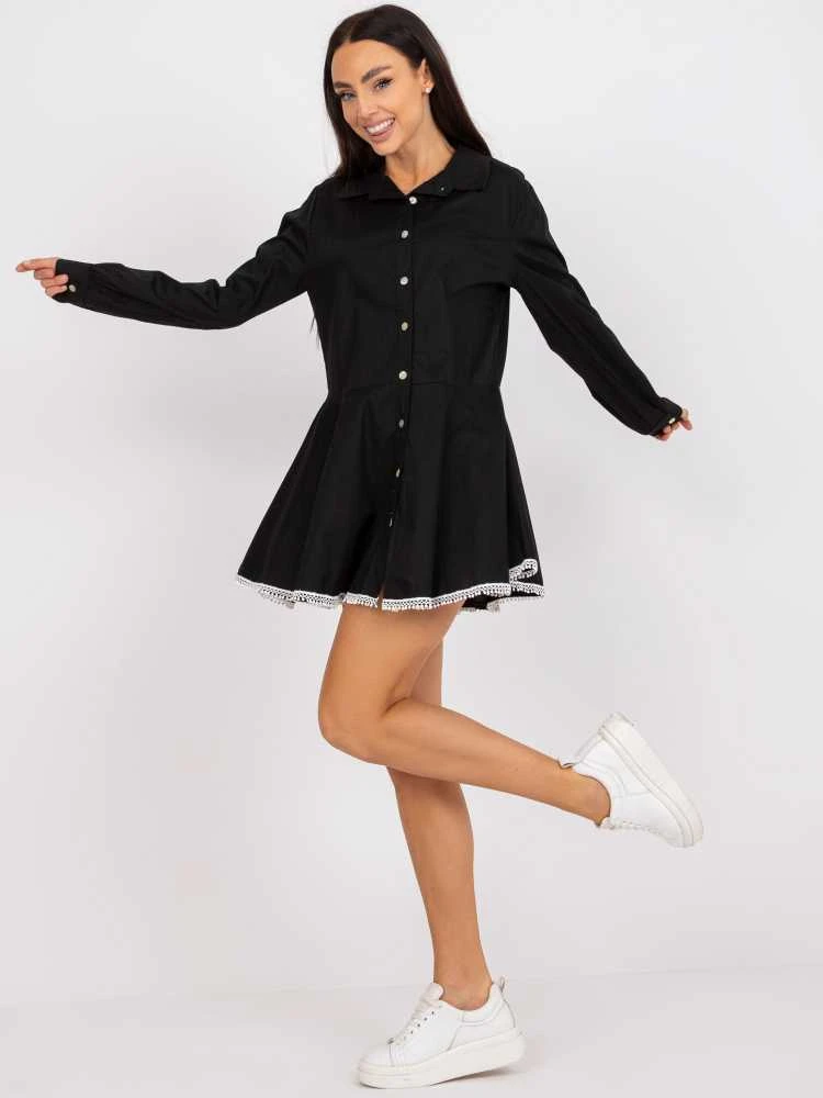Italy Moda Suknelė-DHJ-SK-6801.63P-juoda