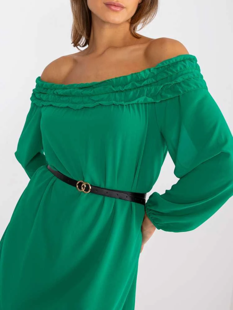 Italy Moda Suknelė-DHJ-SK-6831.36-žalia