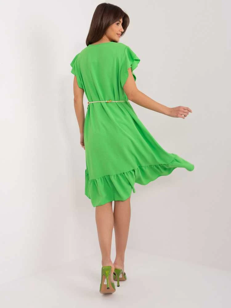 Italy Moda Suknelė-DHJ-SK-8921.21-šviesiai žalia