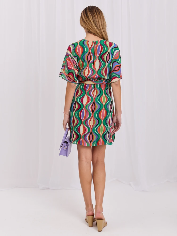 Italy Moda Suknelė-DHJ-SK-9651.51-žalia