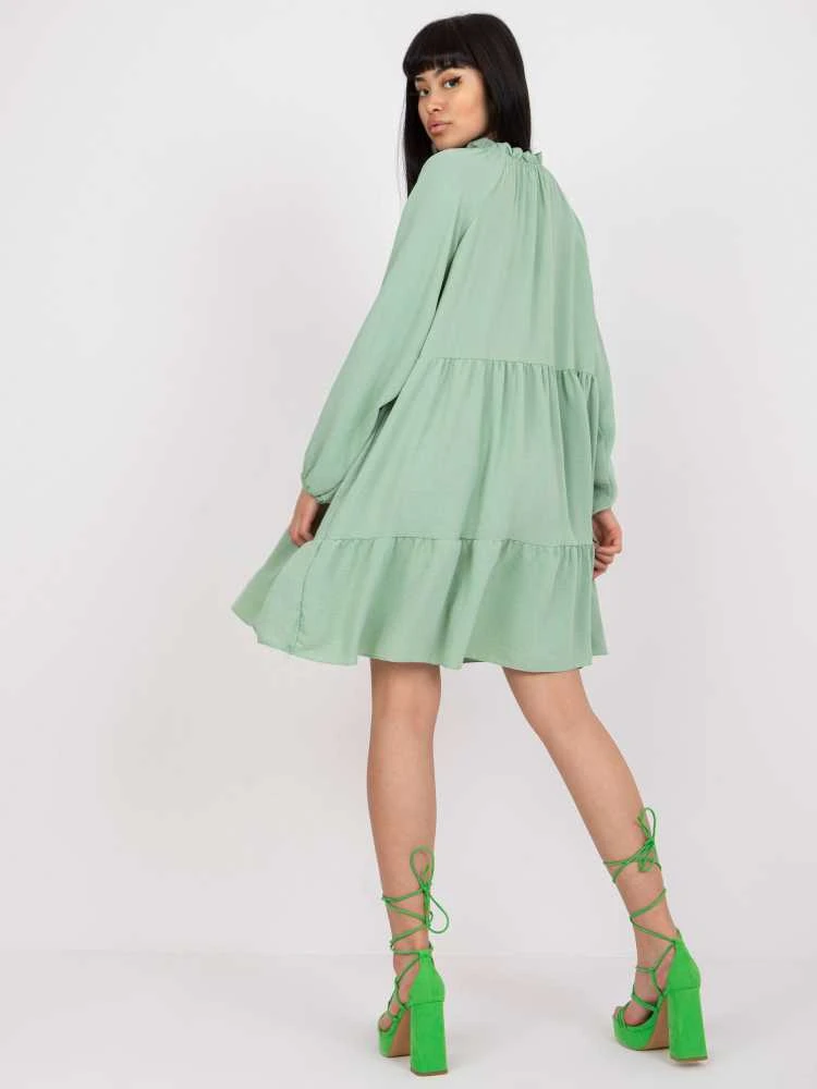 Italy Moda Suknelė-DHJ-SK-C2201.68-pistacija