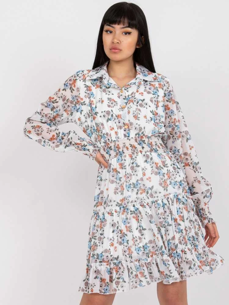 Italy Moda Suknelė-DHJ-SK-C2212.35-balta