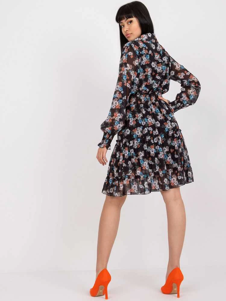 Italy Moda Suknelė-DHJ-SK-C2212.35-juoda