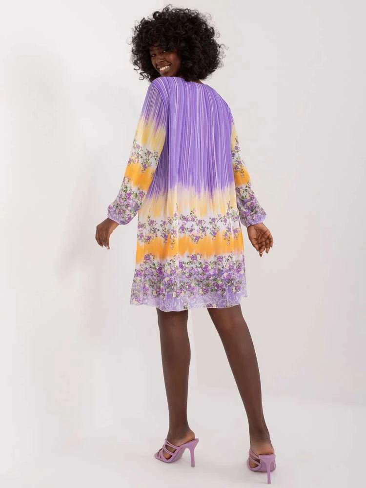 Italy Moda Suknelė-DHJ-SK-N8524.14X-violetinė
