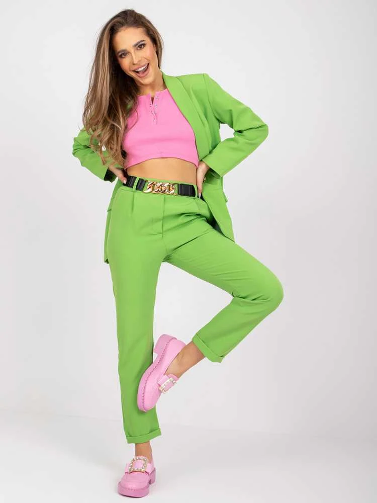 Italy Moda Švarkas moterims DHJ-MA-15621.12X-Šviesiai žalia