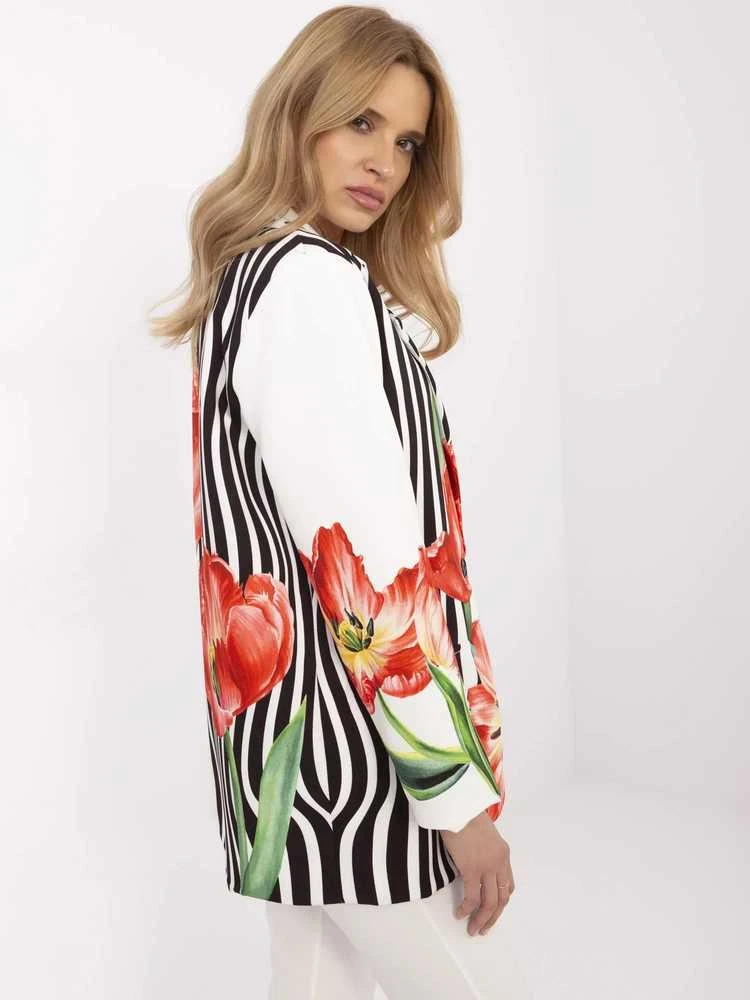 Italy Moda Švarkas moterims DHJ-MA-18525-32.00-ecru