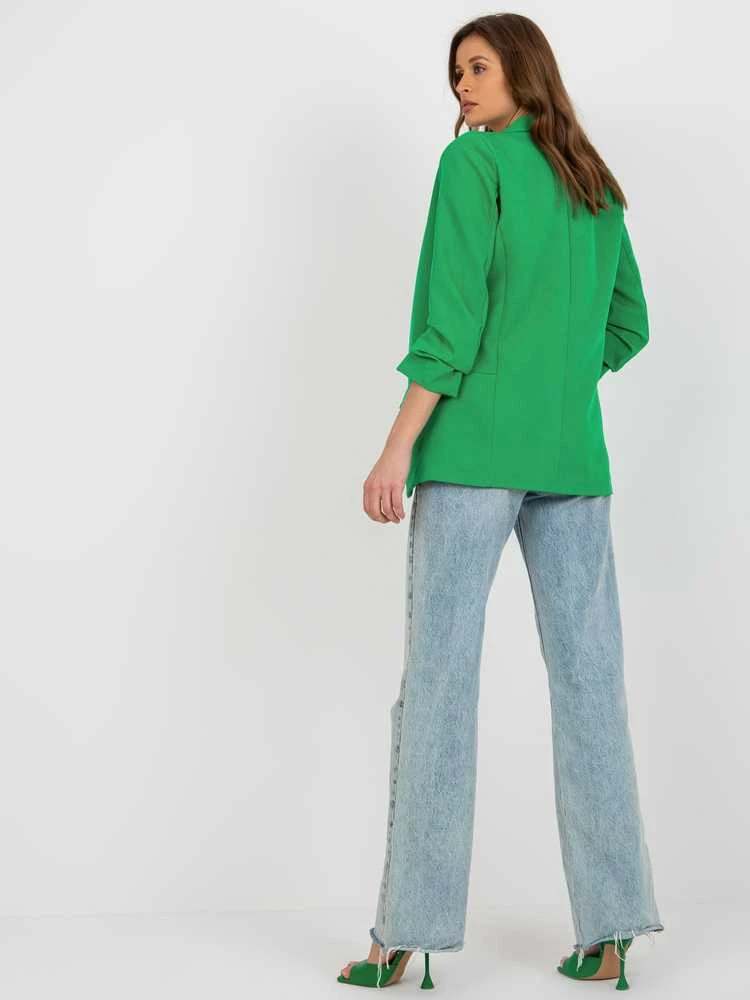 Italy Moda Švarkas moterims DHJ-MA-7684.15P-šviesiai žalia