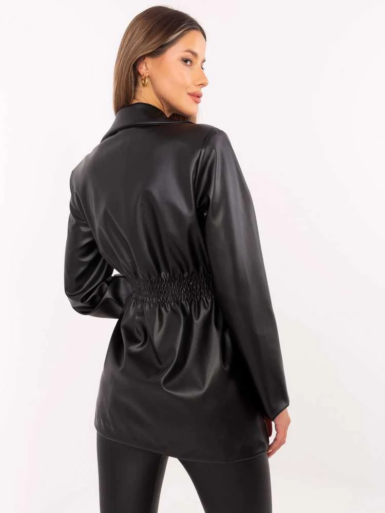Italy Moda Švarkas moterims -DHJ-MA-A8683.37-juoda