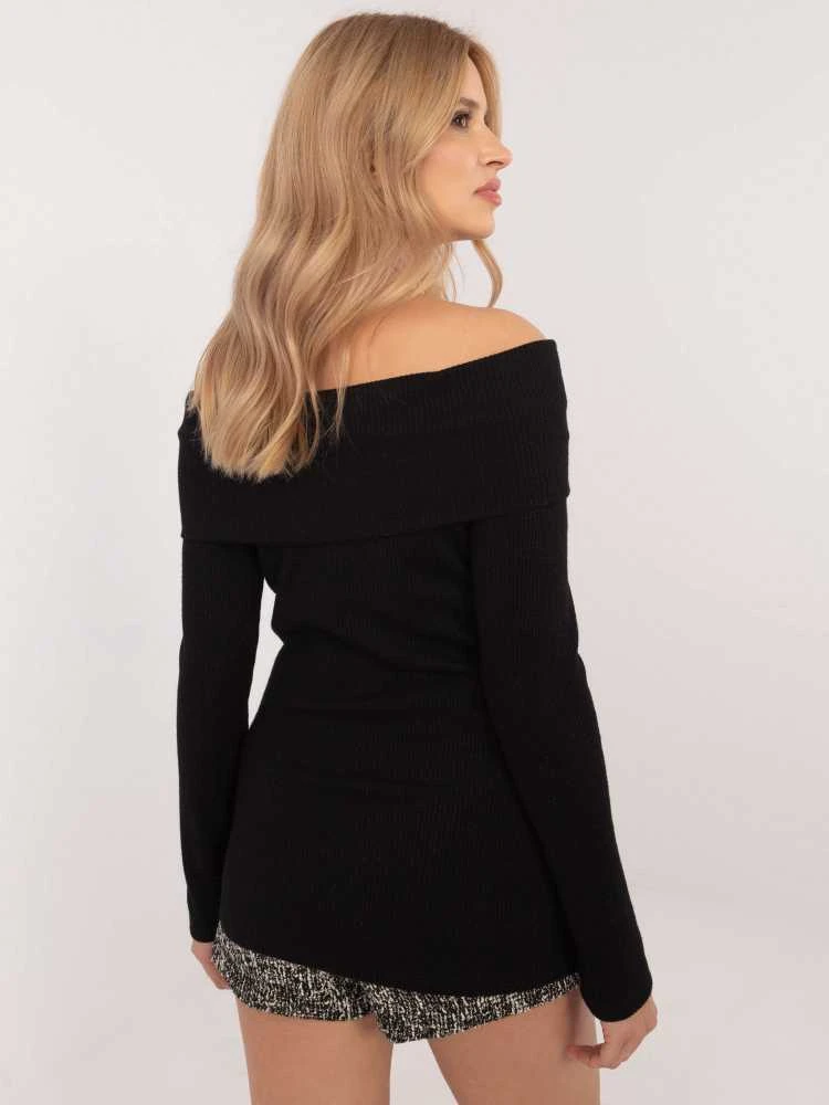 Italy Moda Megztinis-DHJ-SW-A2449.33-juodas