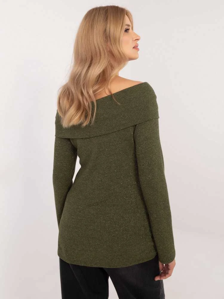 Italy Moda Megztinis-DHJ-SW-A2449.33-khaki