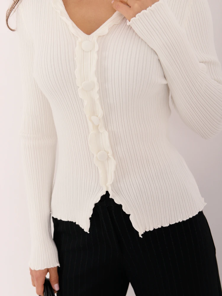Italy Moda Sweter-IR-SW-55009.18-ecru