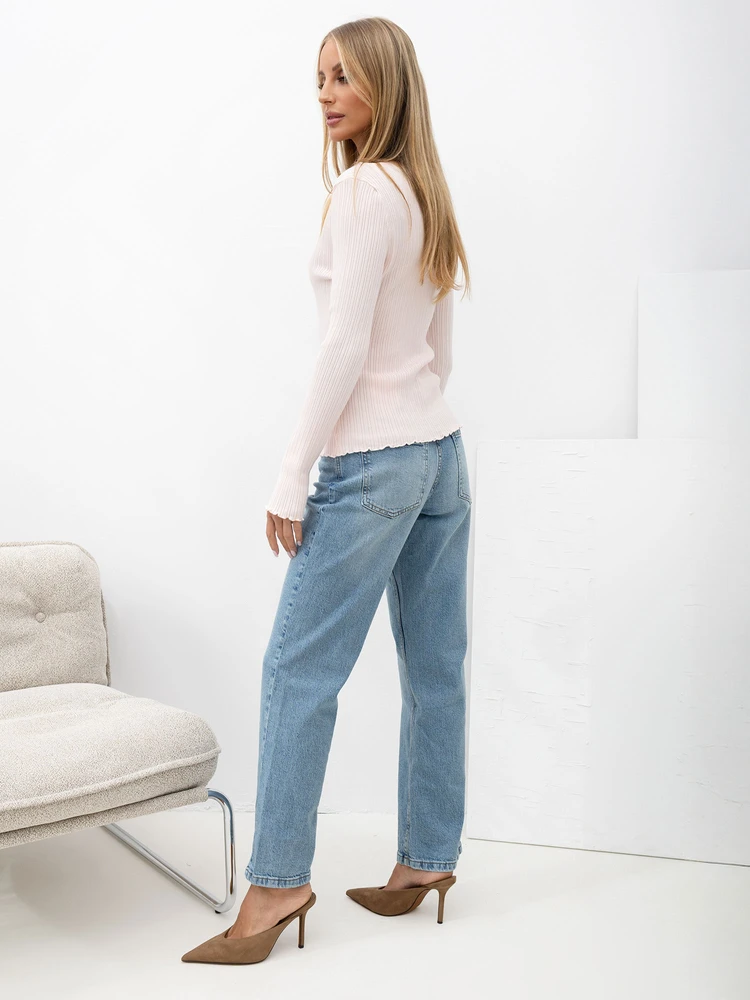 Italy Moda Sweter-IR-SW-55009.18-jasny rožinė