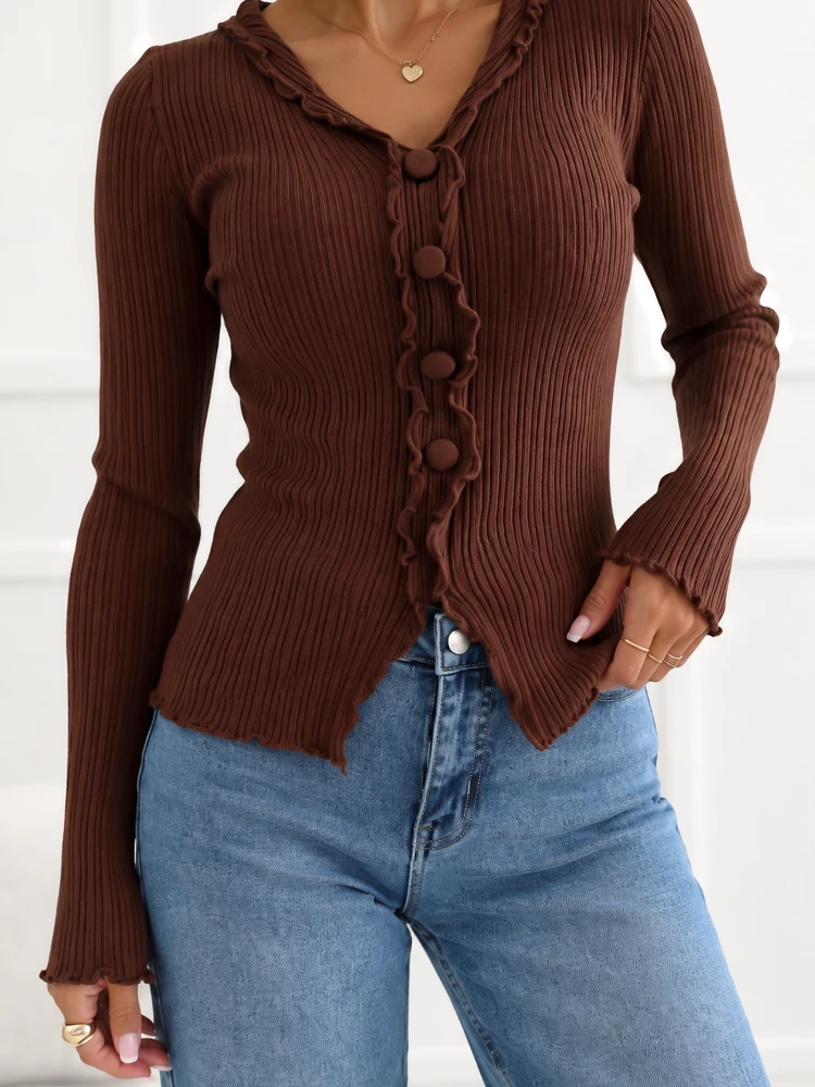 Italy Moda Sweter-IR-SW-55009.18-ruda