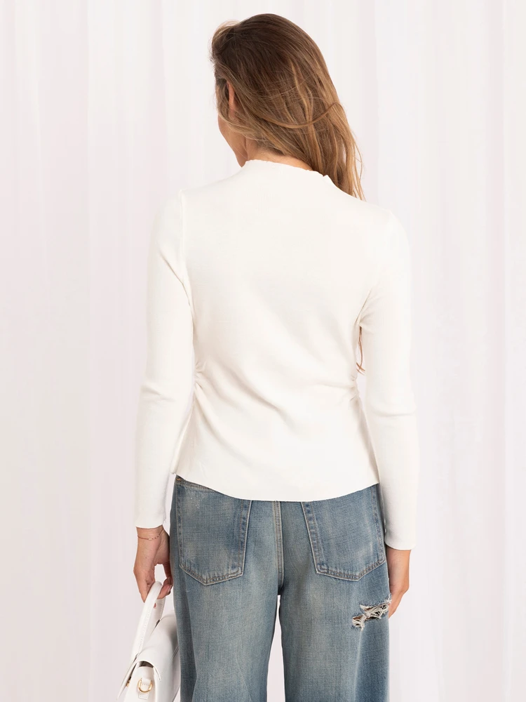 Italy Moda Sweter-IR-SW-57817.17-ecru