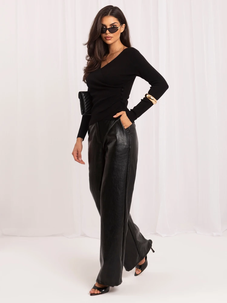 Italy Moda Sweter-IR-SW-57851.80-juoda