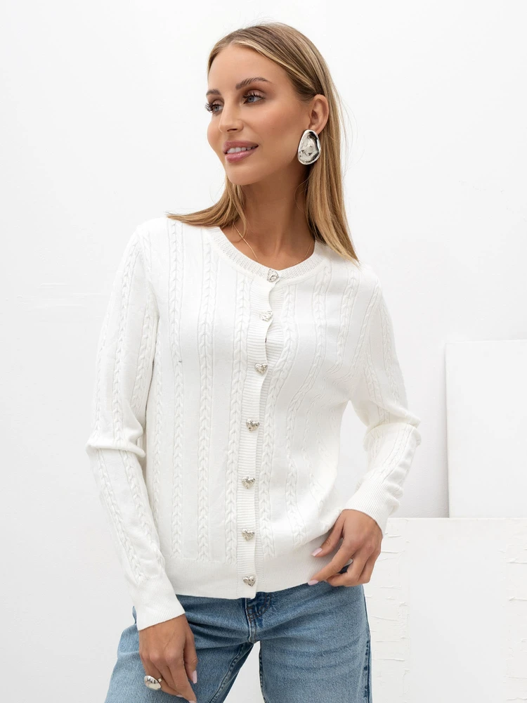 Italy Moda Sweter-IR-SW-57852.71-ecru