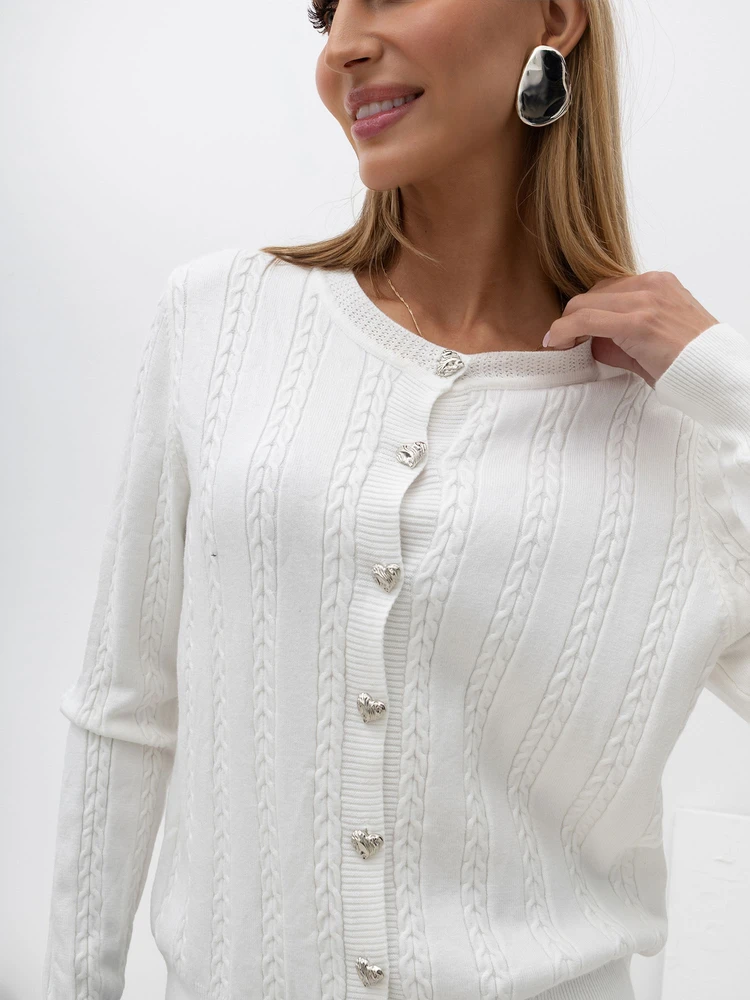 Italy Moda Sweter-IR-SW-57852.71-ecru