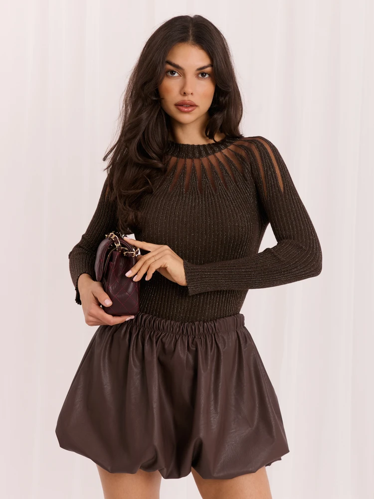 Italy Moda Sweter-IR-SW-57860.84-ruda