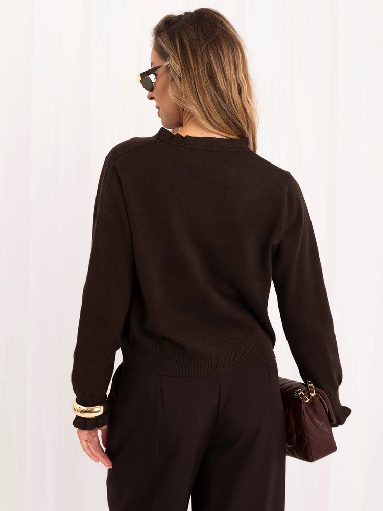 Italy Moda Sweter-IR-SW-A-86581.10-ruda