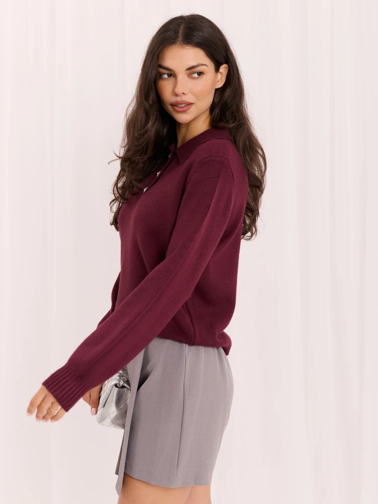 Italy Moda Sweter-IR-SW-AC-19702.14-bordinė