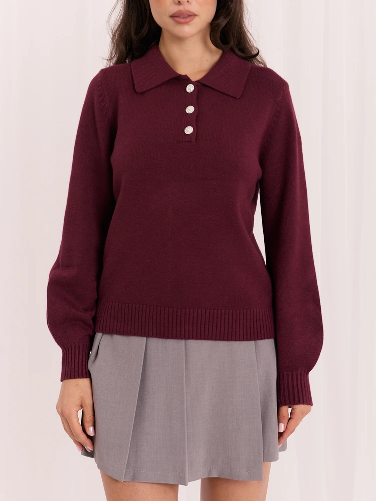 Italy Moda Sweter-IR-SW-AC-19702.14-bordinė