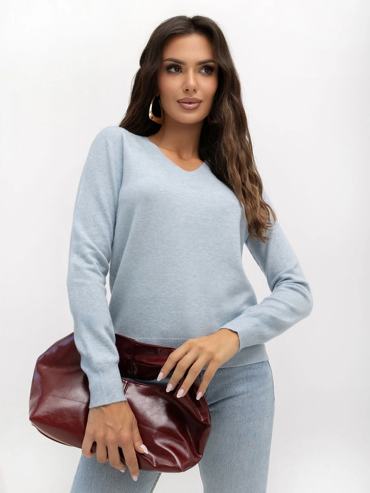 Italy Moda Sweter-IR-SW-BWE602.13P-šviesiai mėlyna