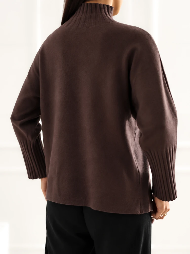 Italy Moda Sweter-IR-SW-C16611A.86-ruda
