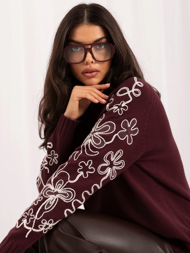 Italy Moda Sweter-IR-SW-C17123.98-bordinė
