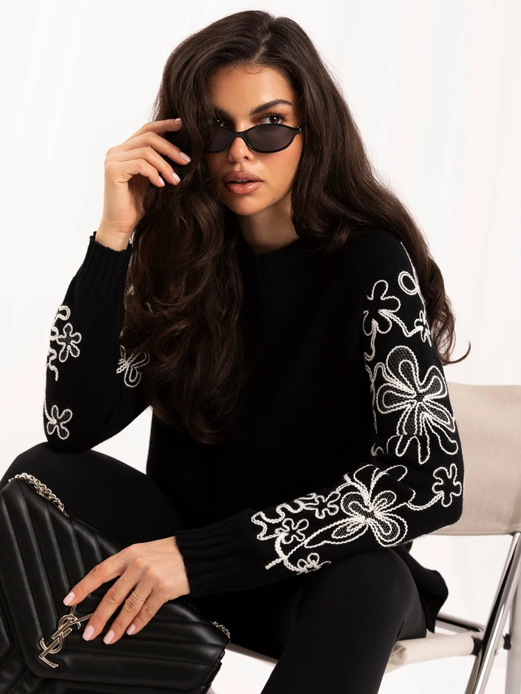 Italy Moda Sweter-IR-SW-C17123.98-juoda
