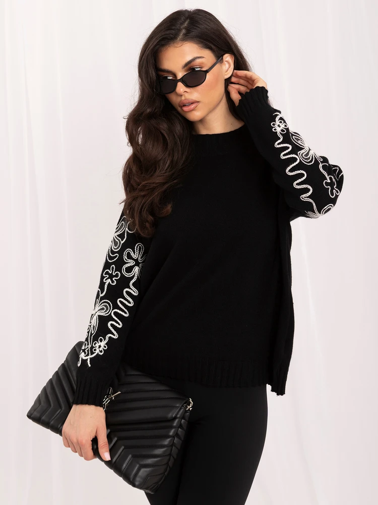 Italy Moda Sweter-IR-SW-C17123.98-juoda