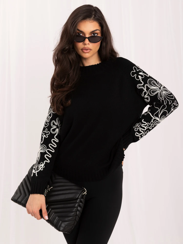 Italy Moda Sweter-IR-SW-C17123.98-juoda