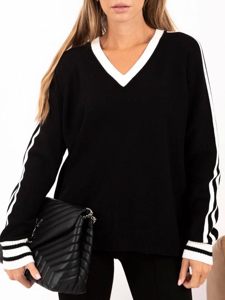 Italy Moda Sweter-IR-SW-G990.26-juoda