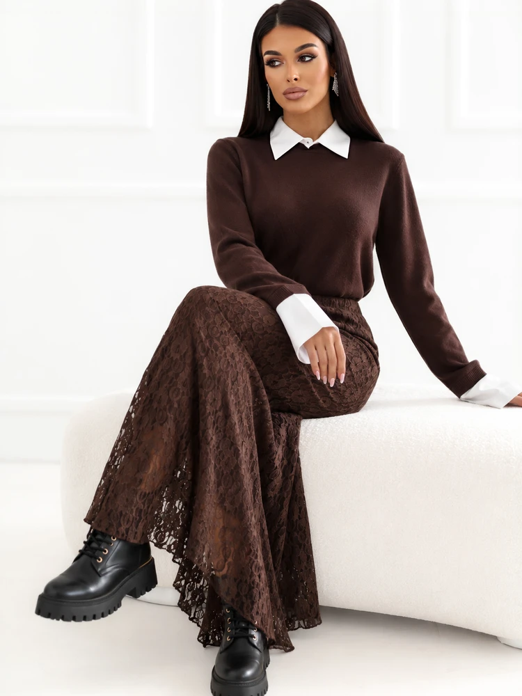Italy Moda Sweter-IR-SW-G996.02-ruda