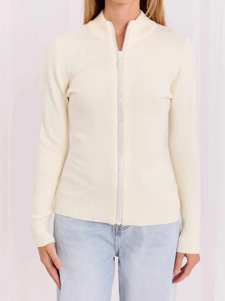 Italy Moda Sweter-IR-SW-JK7879.76-ecru