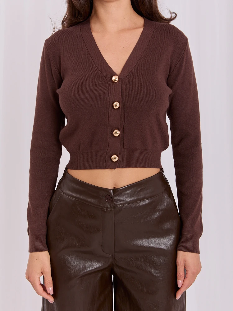 Italy Moda Sweter-IR-SW-JK8687.07P-ruda