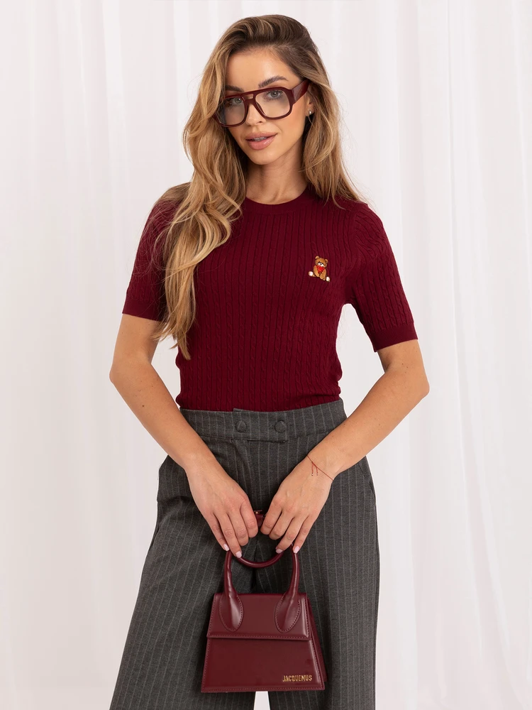 Italy Moda Sweter-IR-SW-QF1868.86-bordinė