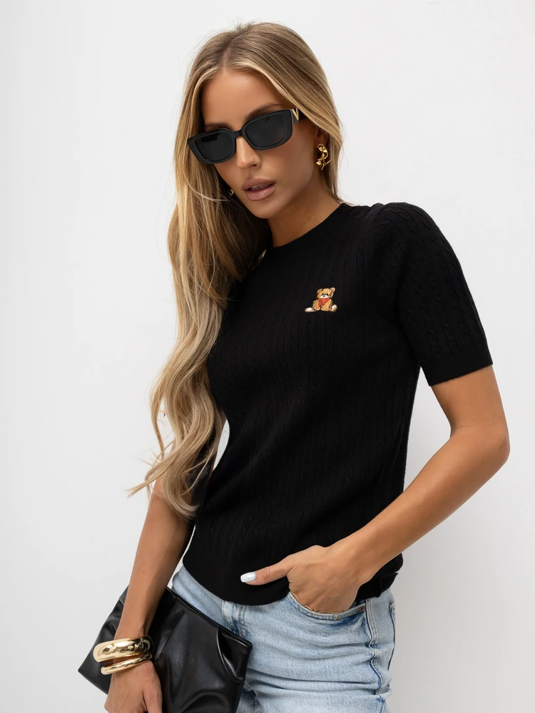 Italy Moda Sweter-IR-SW-QF1868.86-juoda