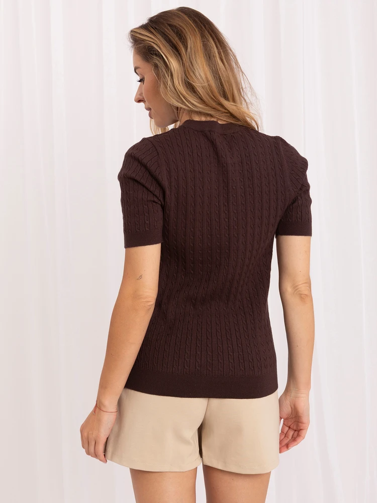 Italy Moda Sweter-IR-SW-QF1868.86-ruda