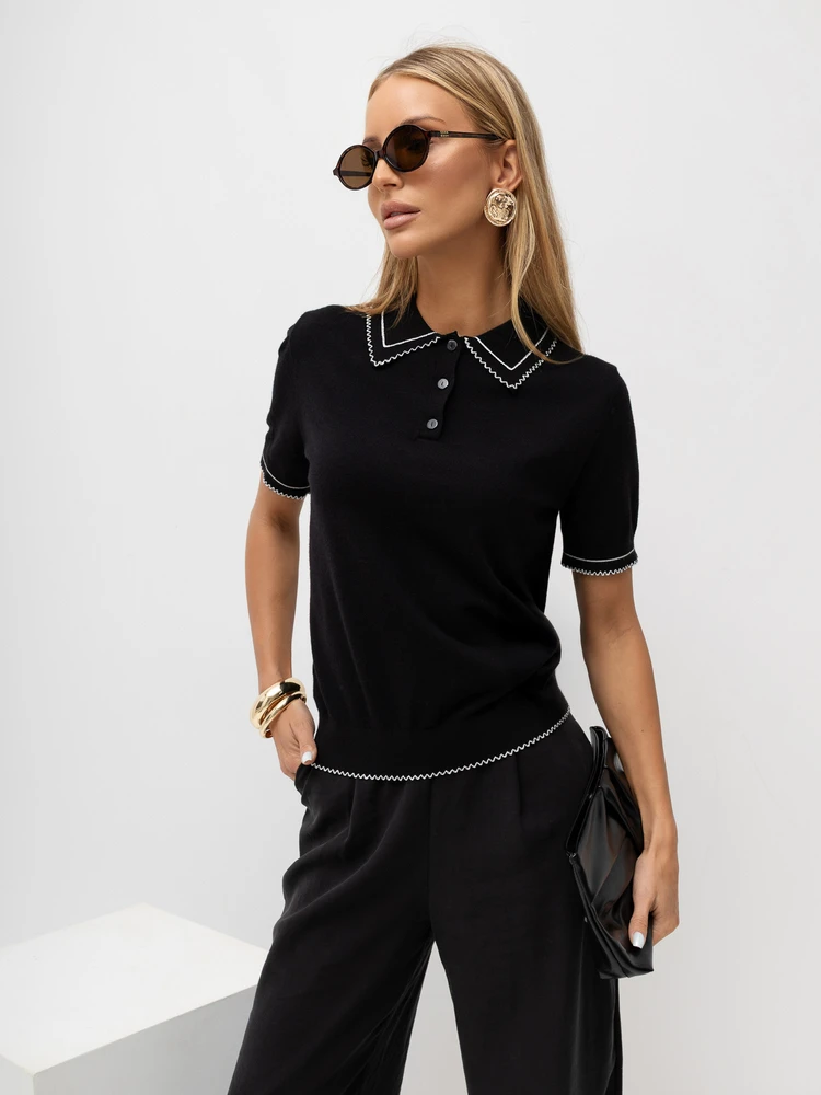 Italy Moda Sweter-IR-SW-QF1920.73-juoda