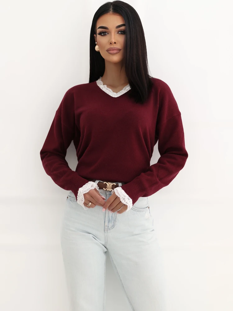 Italy Moda Sweter-IR-SW-QF3051.02-bordinė