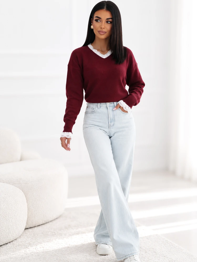 Italy Moda Sweter-IR-SW-QF3051.02-bordinė