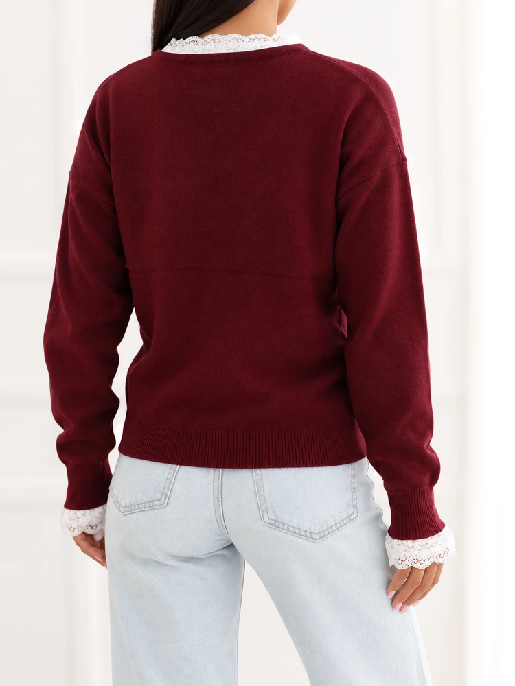 Italy Moda Sweter-IR-SW-QF3051.02-bordinė