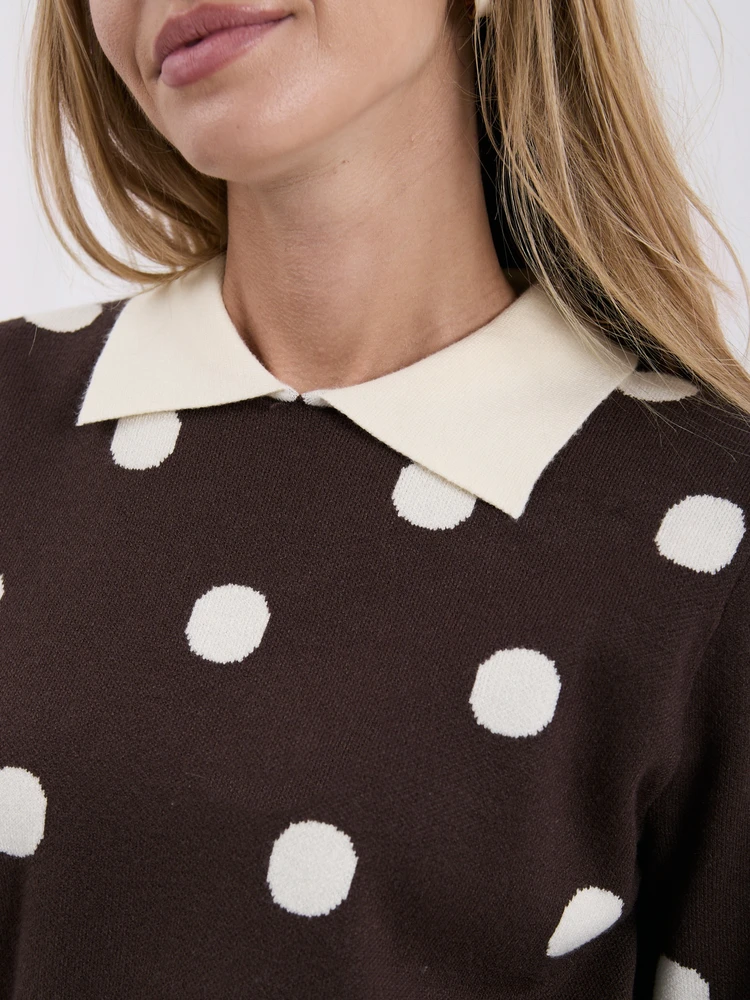 Italy Moda Sweter-IR-SW-QF3203.18-ruda
