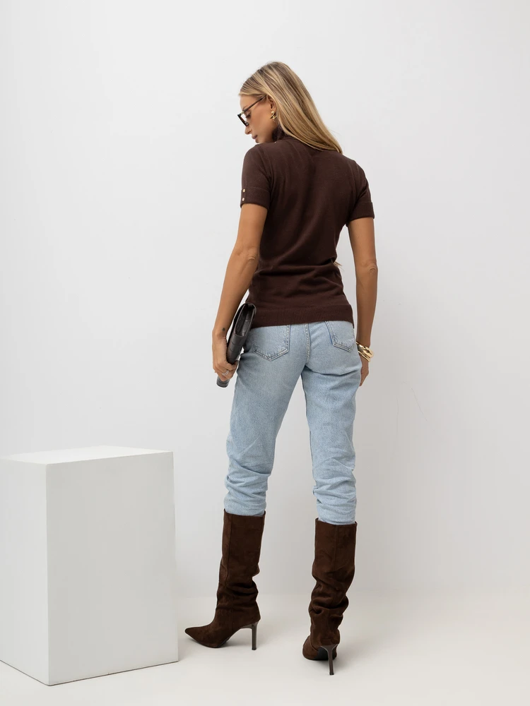 Italy Moda Sweter-IR-SW-QF8615.84-ruda