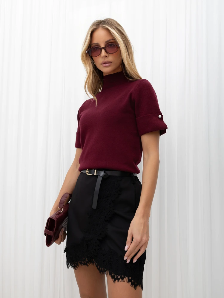 Italy Moda Sweter-IR-SW-QF9286.69-bordinė