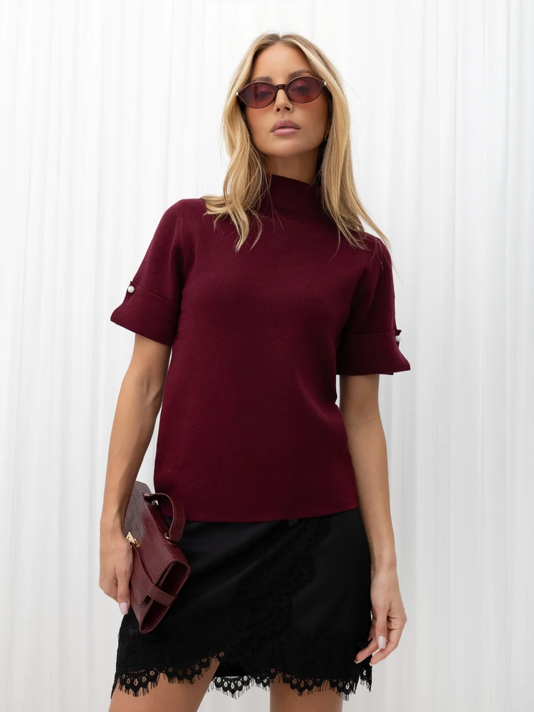 Italy Moda Sweter-IR-SW-QF9286.69-bordinė
