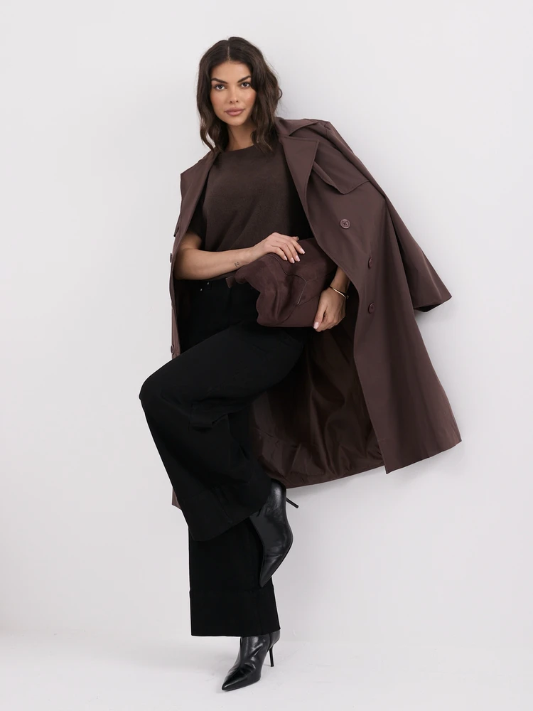 Italy Moda Sweter-IT-SW-2204.36-ciemny ruda