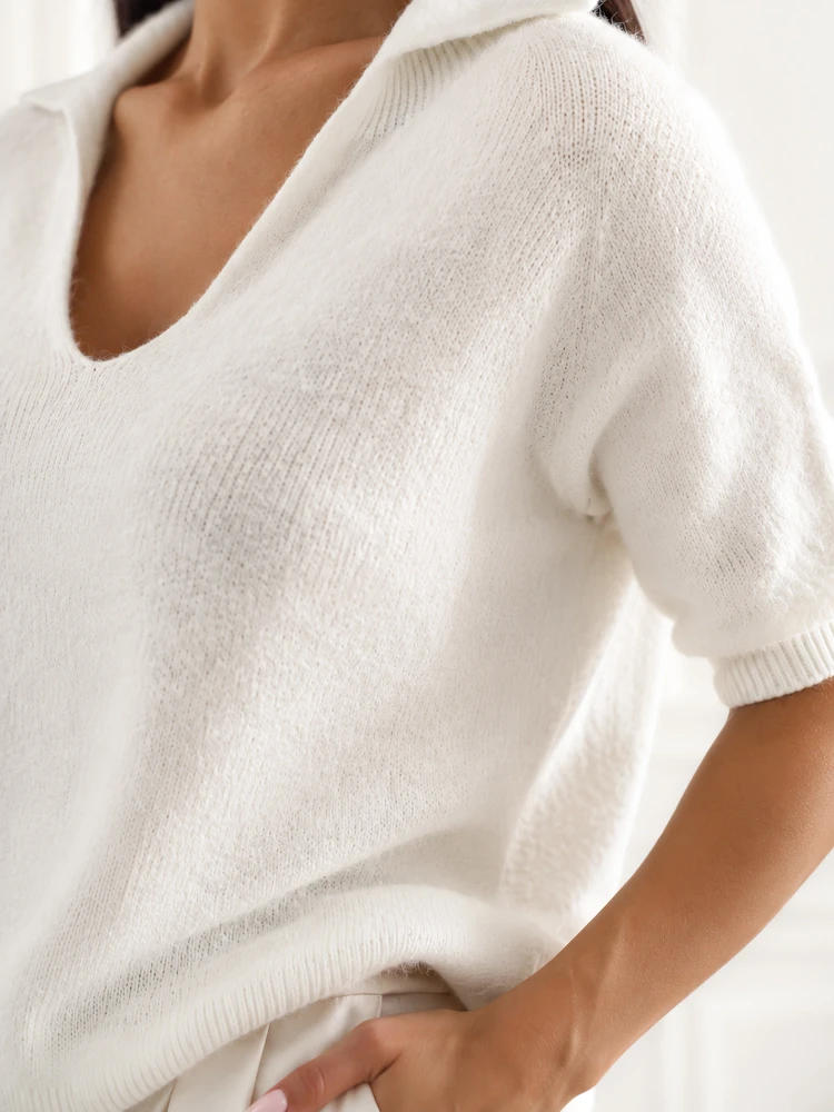 Italy Moda Sweter-IT-SW-2601.36-ecru