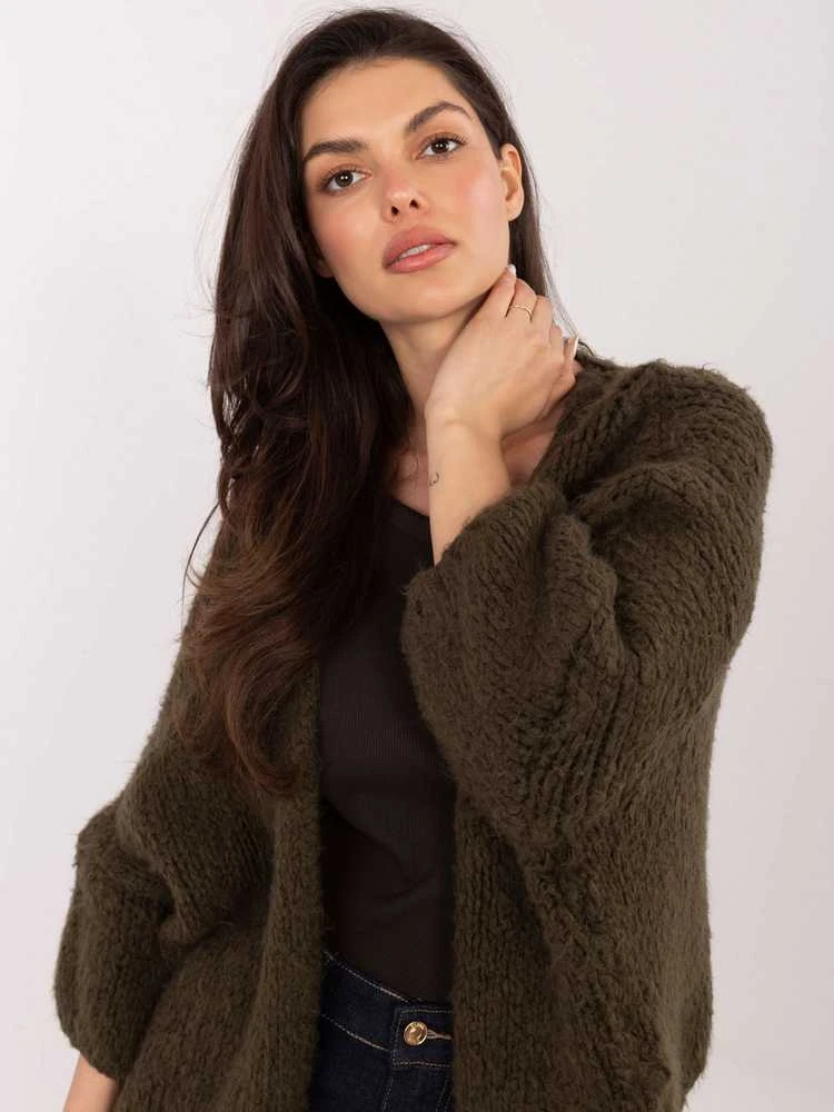 Italy Moda Sweter-IT-SW-7705.02-khaki